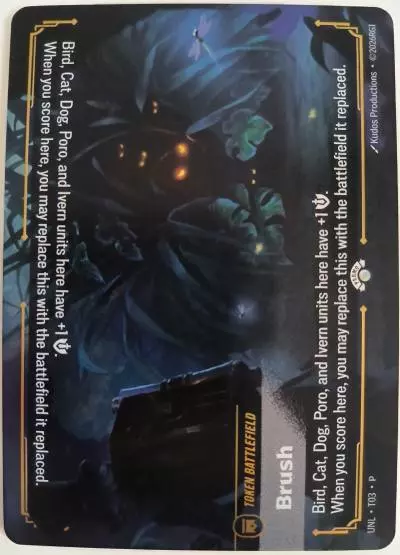 Brush - UNL-T03-p - Promotional Cards - Riftbound card